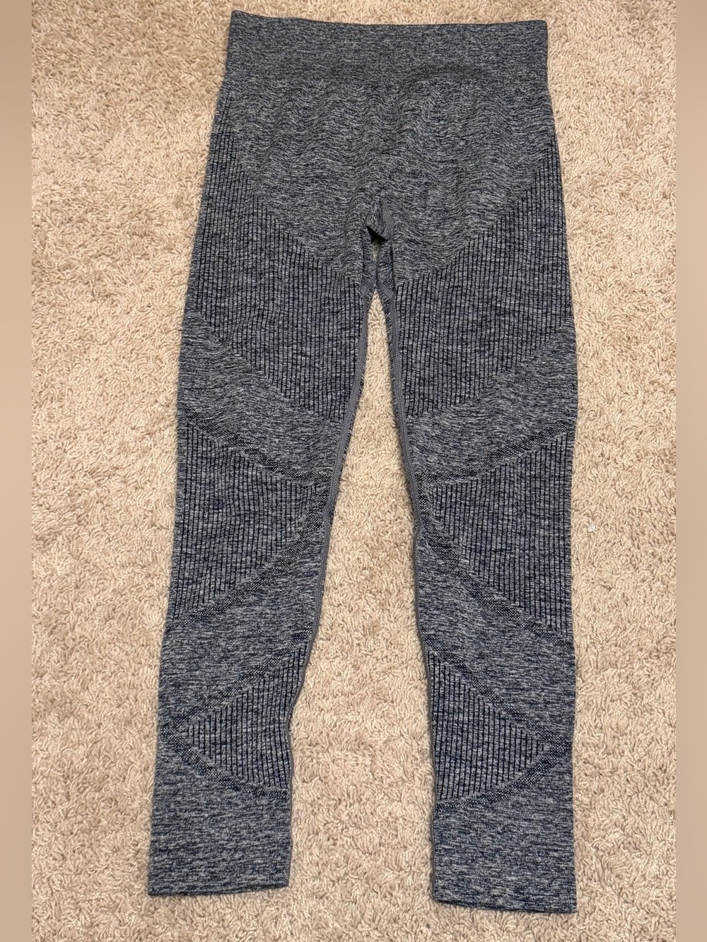 HALARA Heathered Charcoal Seamless Workout Leggings